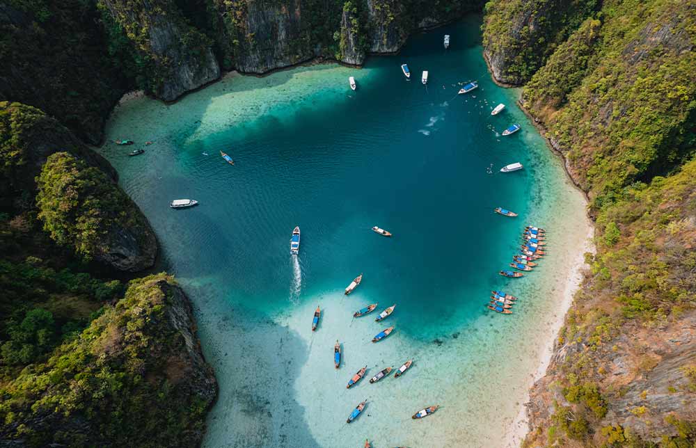 phi phi island private boat tour